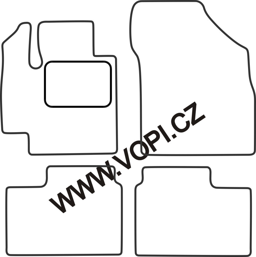 Autokoberce Suzuki Ignis FF21S 2016 - Autofit (4551)